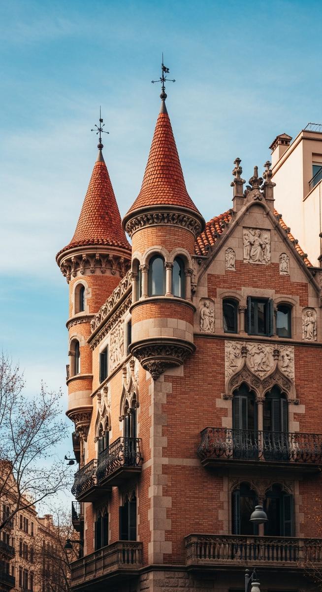 a photo illustrating 10. casa les punxes in Barcelona