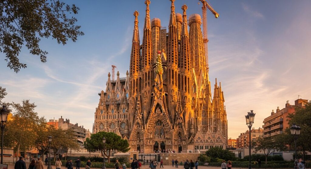 a photo illustrating 1. sagrada família in Barcelona