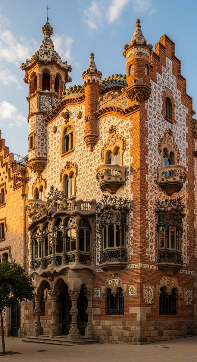 a photo illustrating 11. casa vicens in Barcelona
