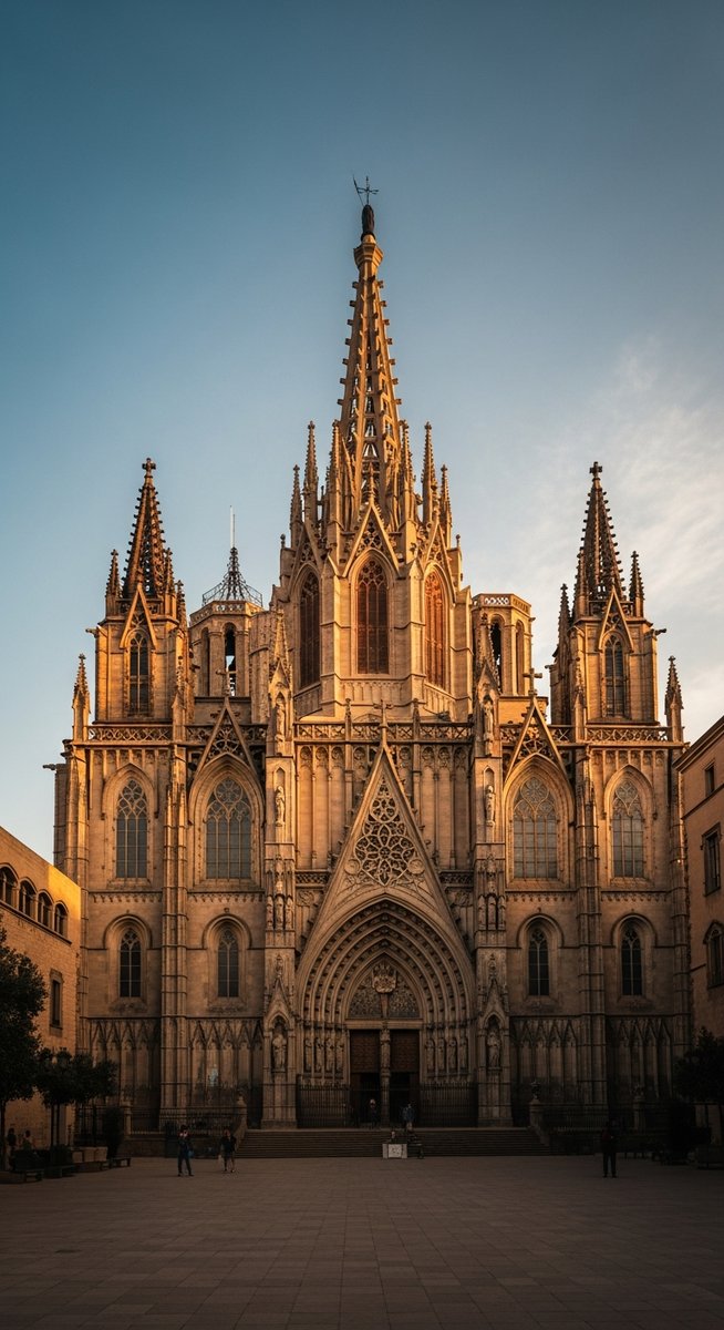 a photo illustrating 5. barcelona cathedral in Barcelona