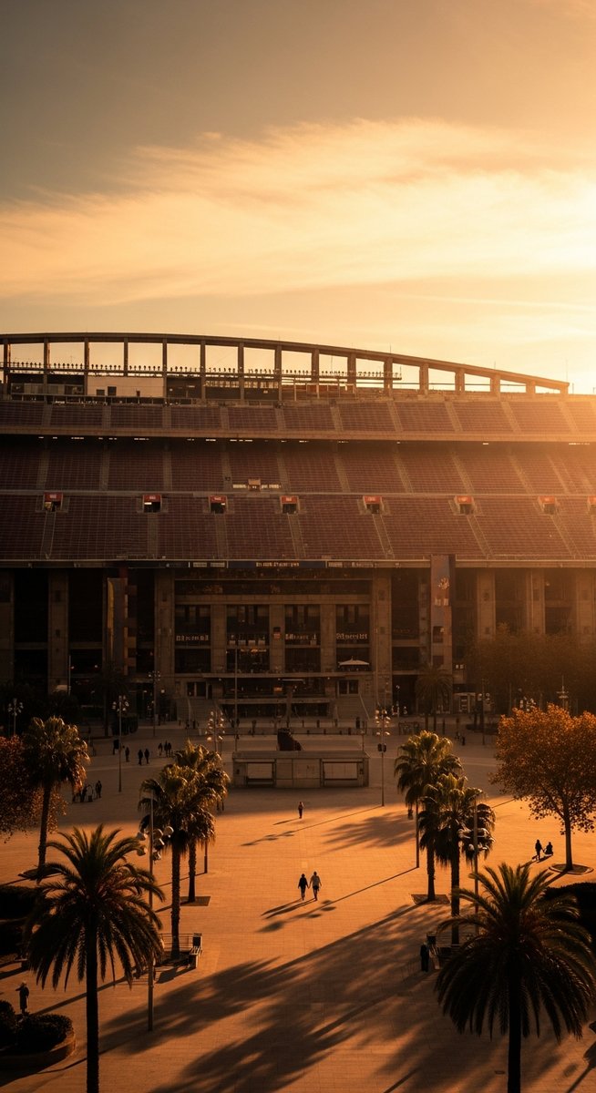 a photo illustrating 8. camp nou in Barcelona