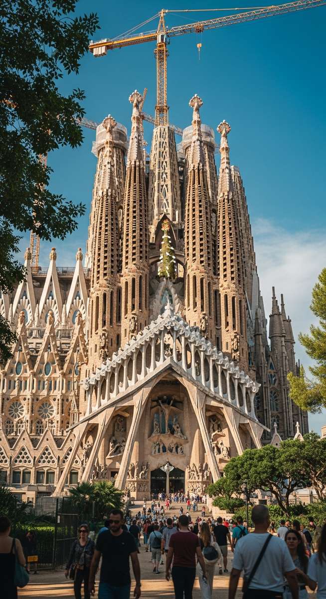 a photo illustrating 1. sagrada famรญlia in Barcelona