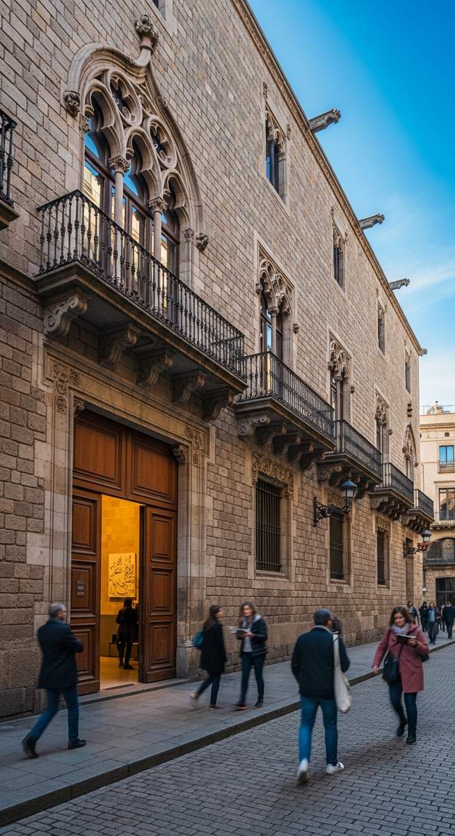 a photo illustrating 10. picasso museum in Barcelona