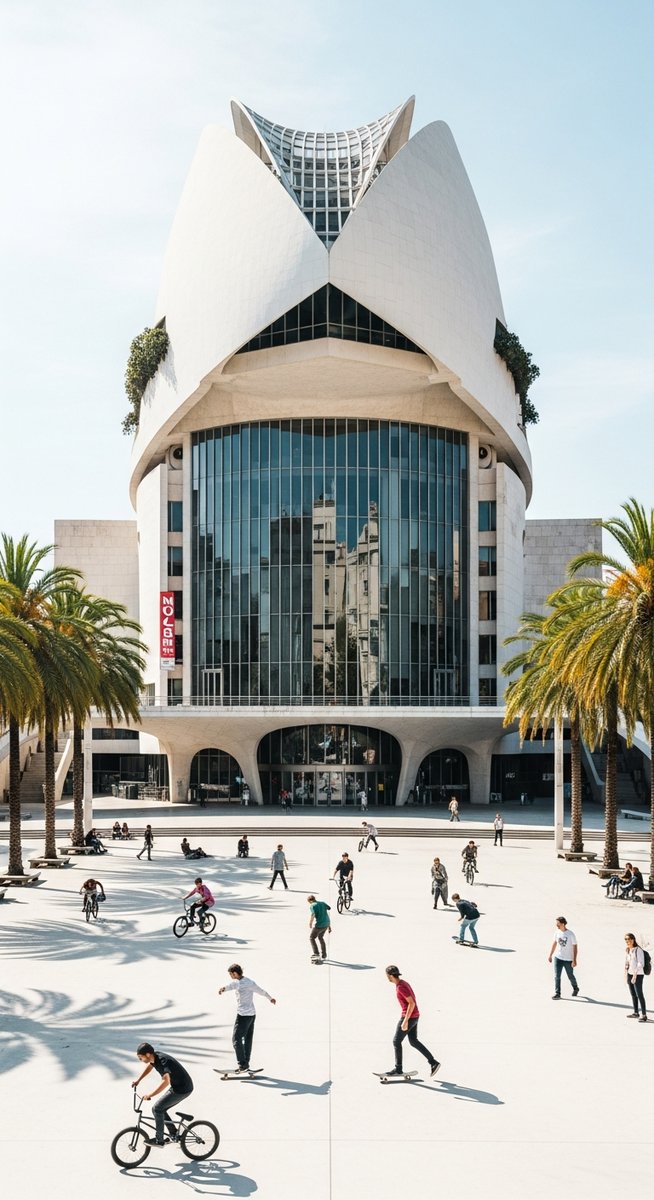 a photo illustrating 16. macba - barcelona museum of contemporary art in Barcelona