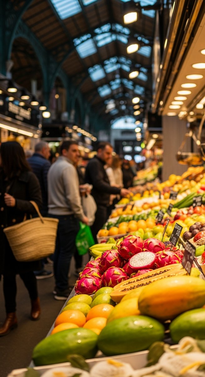 a photo illustrating 3. mercat de sant josep de la boqueria in Barcelona