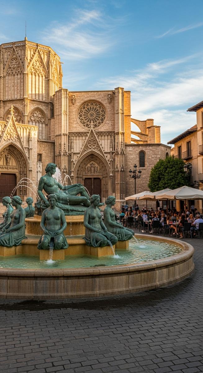 a travel photo from plaza de la virgen