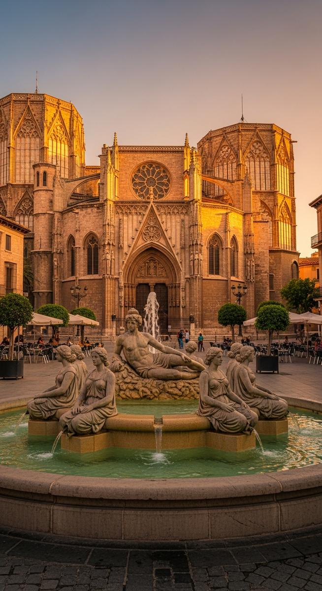 a travel photo from plaza de la virgen