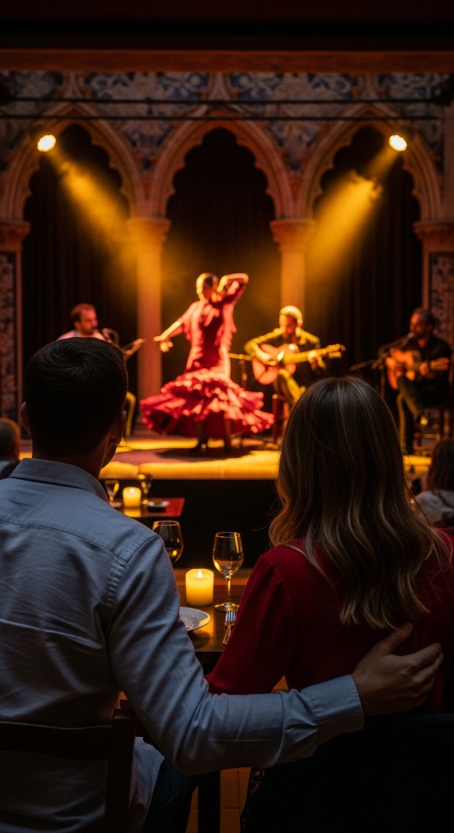 a photo illustrating 11. flamenco show in Barcelona on a romantic trip