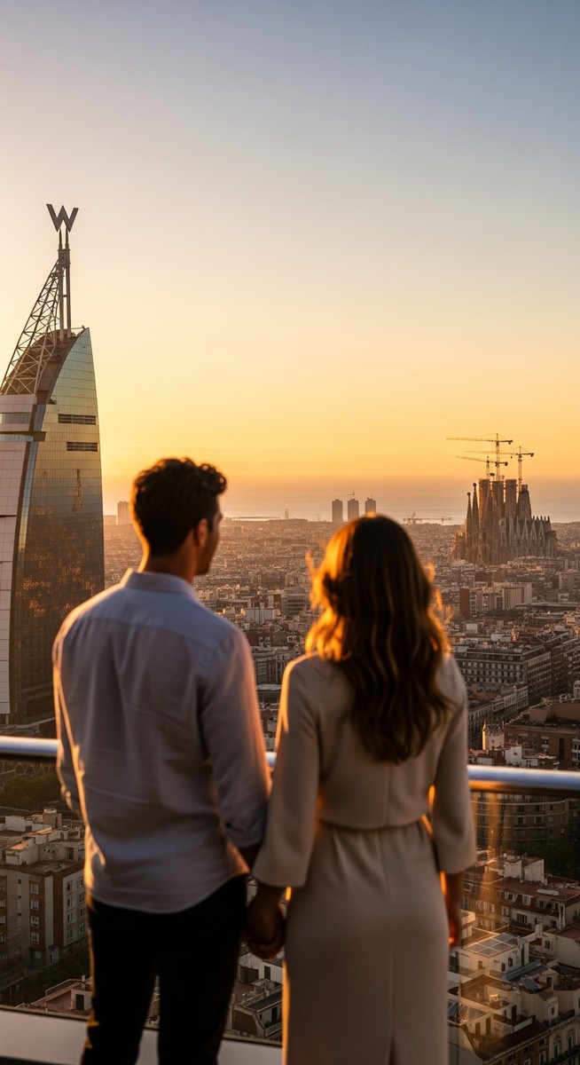a photo illustrating 5. stay at the w hotel in Barcelona on a romantic trip