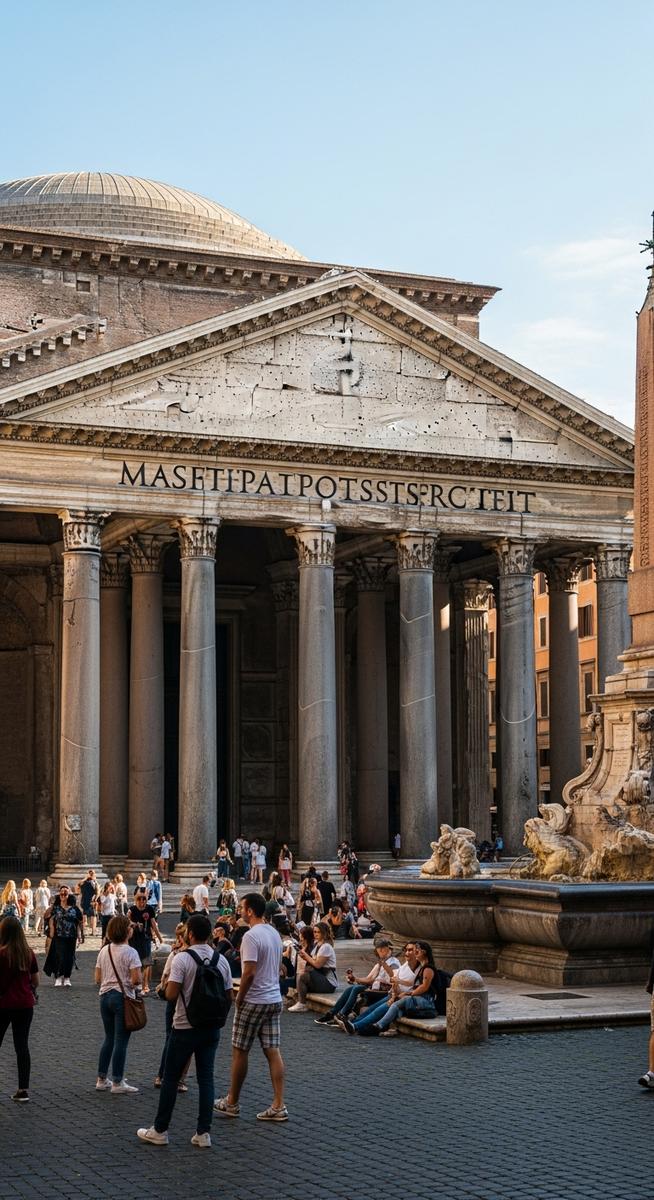 a travel photo from rome vs barcelona