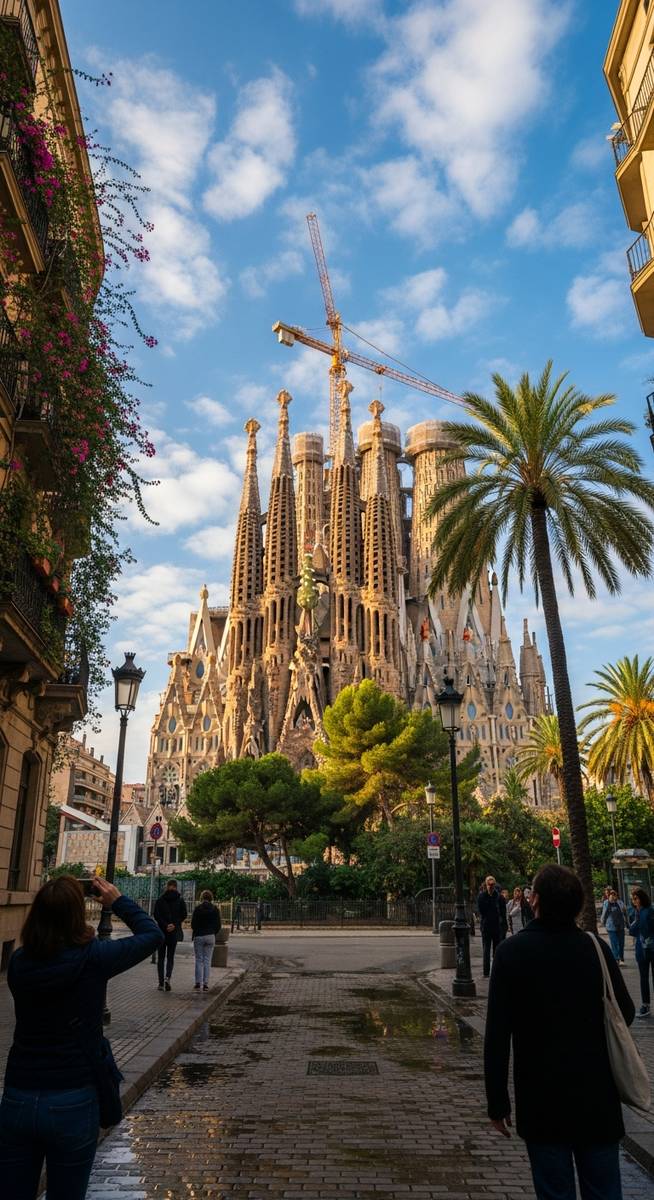 a Barcelona street or landmark for travel inspiration