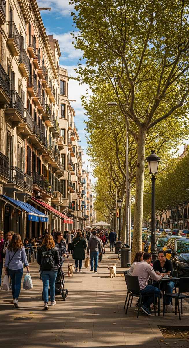 a photo illustrating 1. eixample in Barcelona