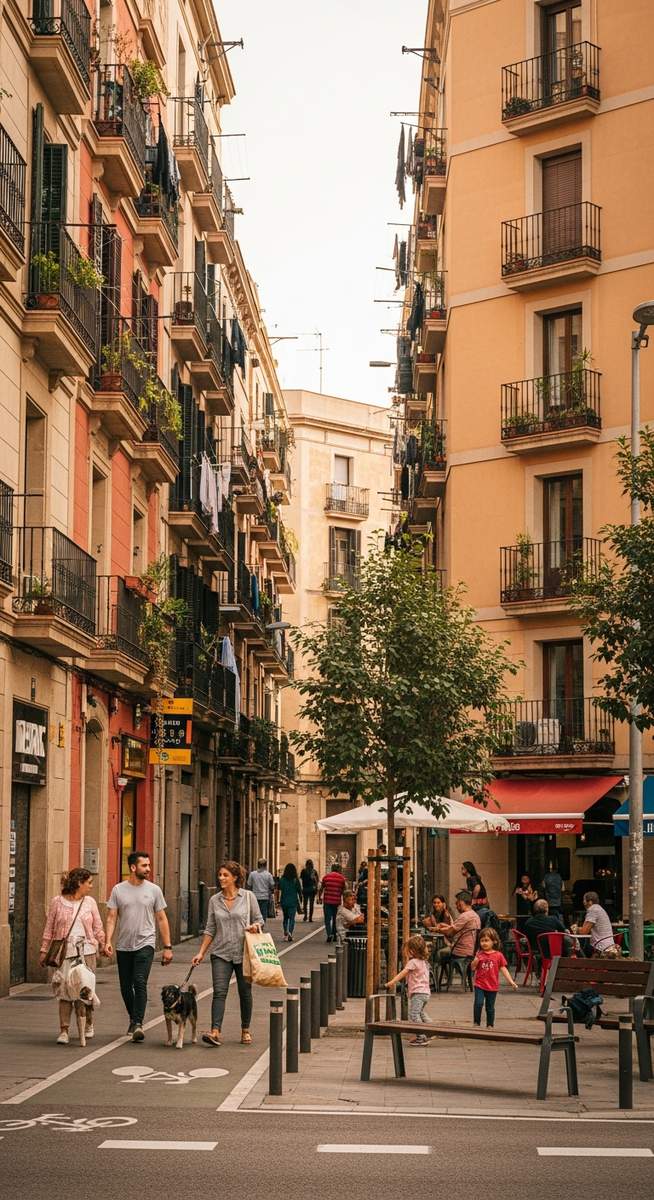 a photo illustrating 10. sant antoni in Barcelona