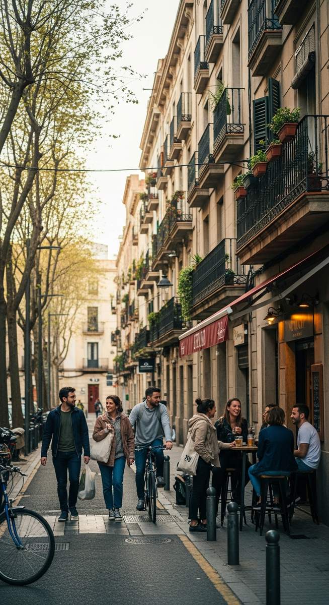 a photo illustrating 7. poblenou in Barcelona