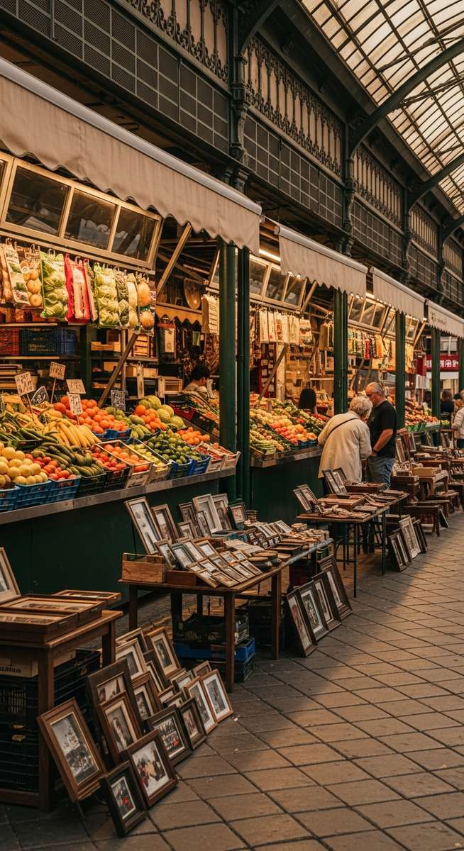 a travel photo from seville markets