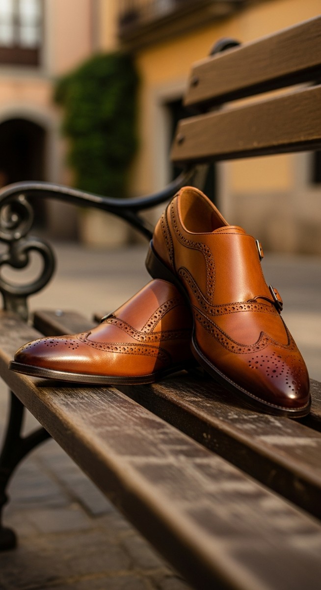 a photo illustrating 19. 24hrs in Spain showcasing Spanish shoe brands