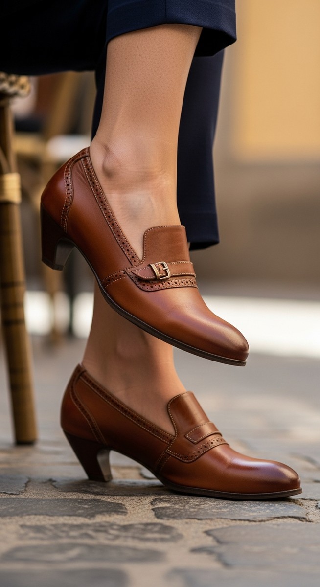 a photo illustrating 41. lodi in Spain showcasing Spanish shoe brands