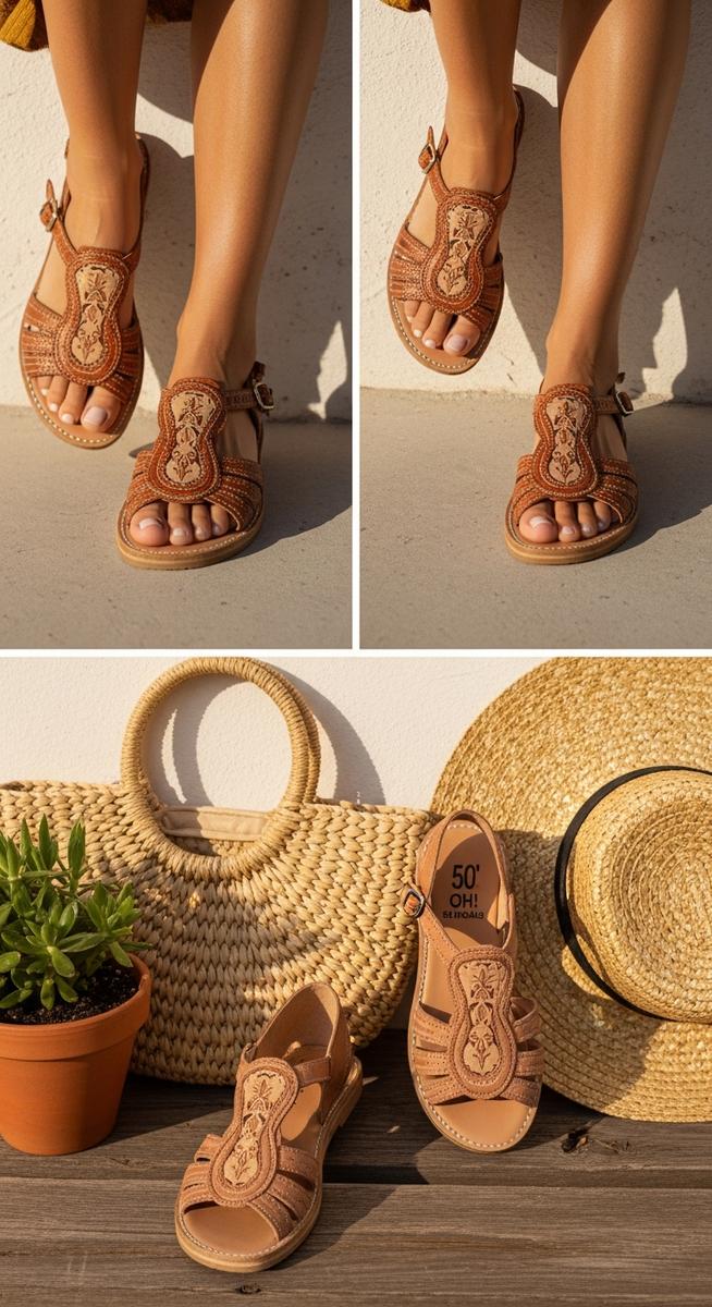 a photo illustrating 50. oh! my sandals in Spain