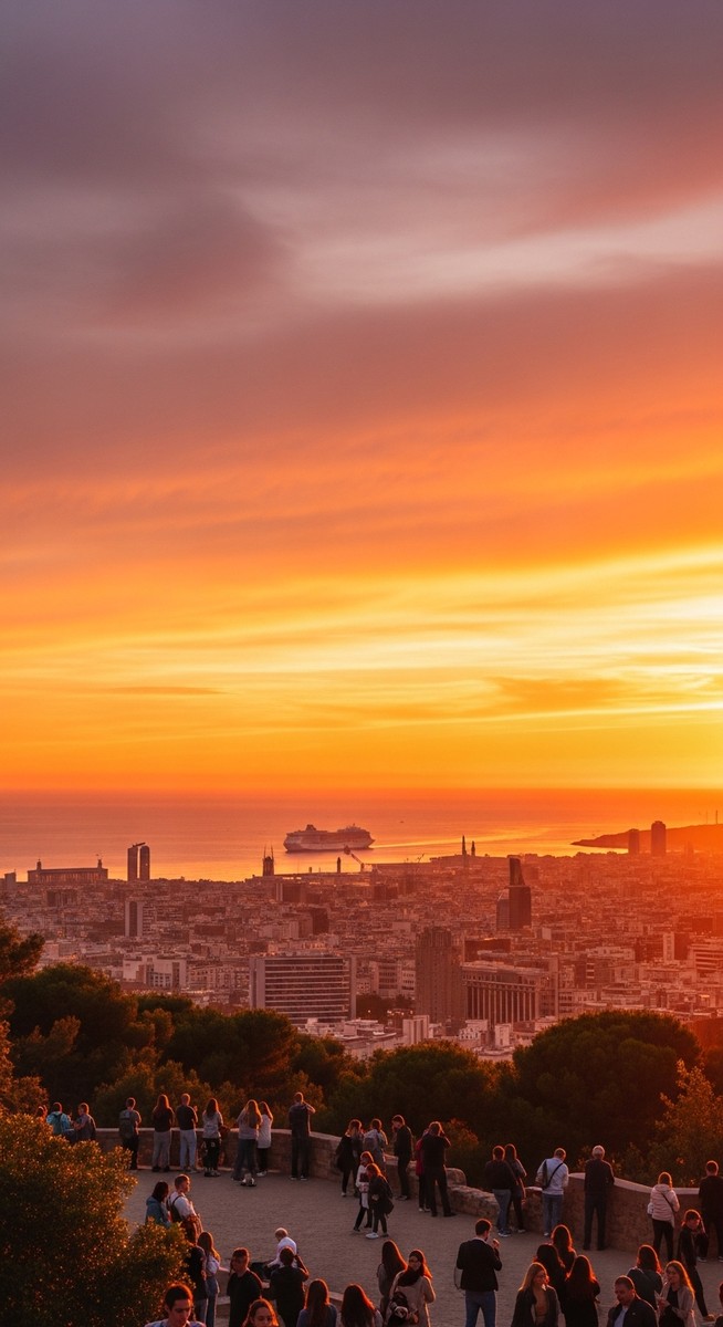 a photo illustrating 1. sunset cruise in Barcelona
