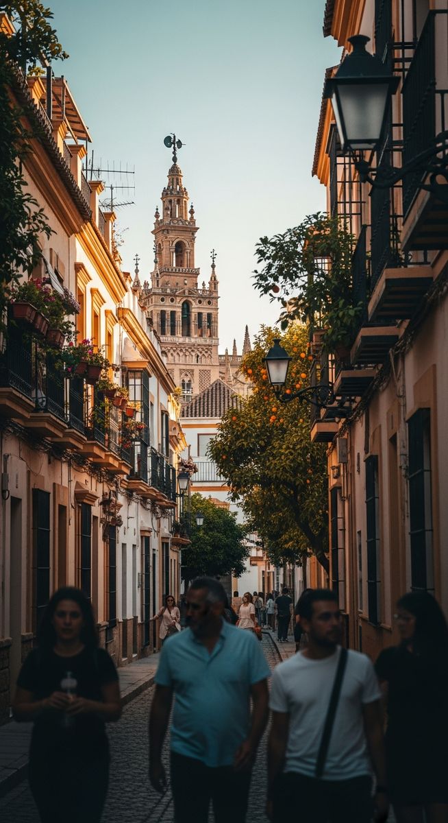 a Seville street or landmark for travel inspiration as a mistake to avoid