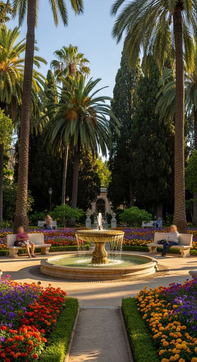 a photo illustrating 7. relax in the royal botanical garden in Cordoba