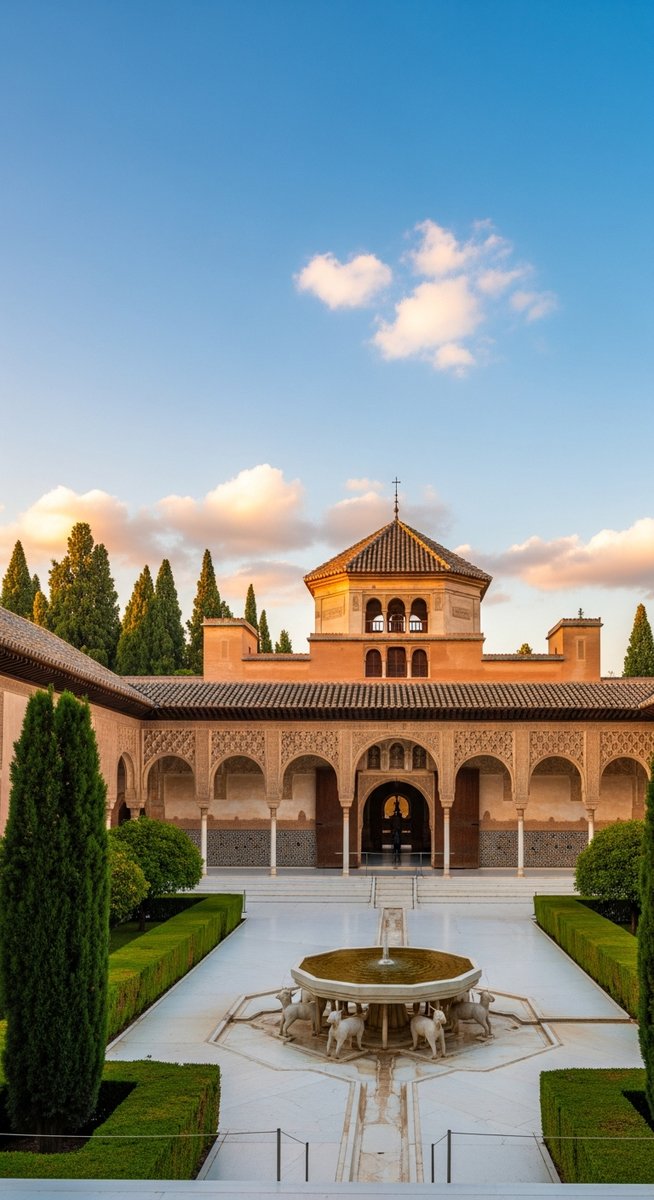 a photo illustrating 1. explore the alhambra palace complex in Granada
