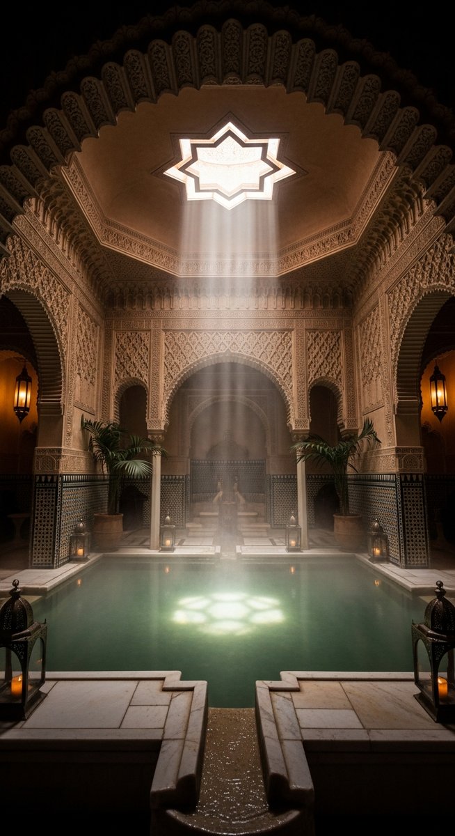 a photo illustrating 8. explore the arab baths (baños árabes) in Granada