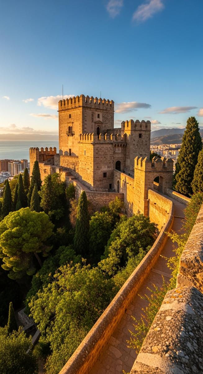 a photo illustrating 6. discover gibralfaro castle in Malaga