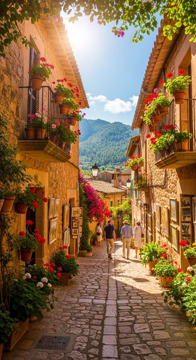 a photo illustrating 7. wander through valldemossa's artistic heritage in Mallorca