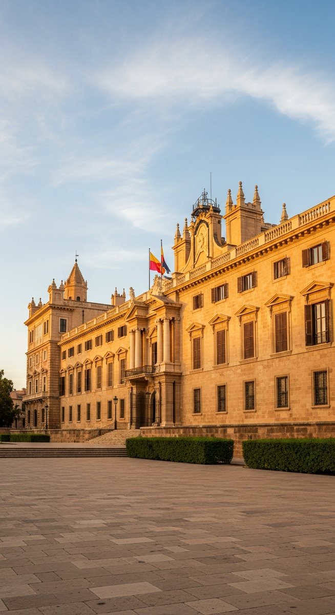 a photo illustrating 3. visit the royal palace of la almudaina in Mallorca
