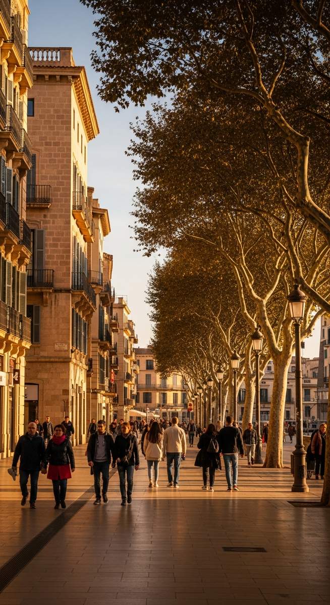 a photo illustrating 4. stroll along the passeig des born in Mallorca