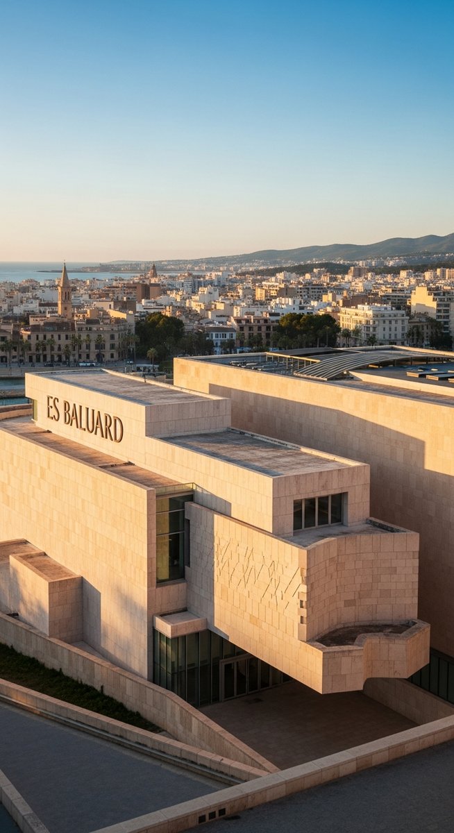 a photo illustrating 9. explore the contemporary art at es baluard museum in Mallorca