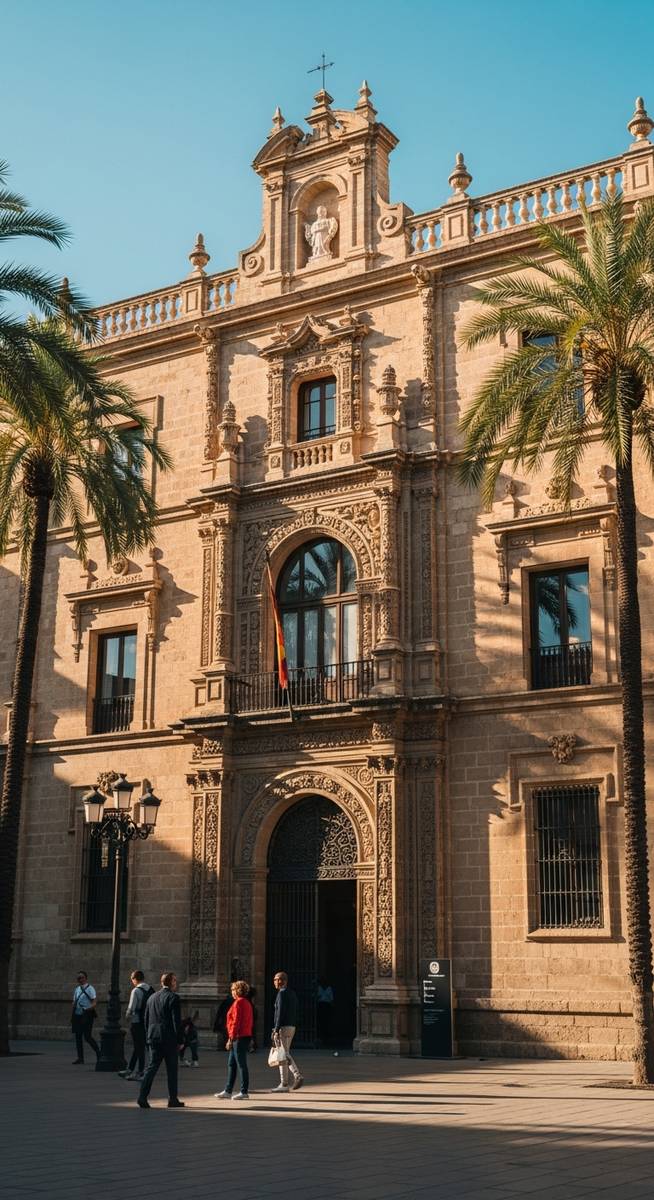 a photo illustrating 12. tour the archivo de indias in Seville