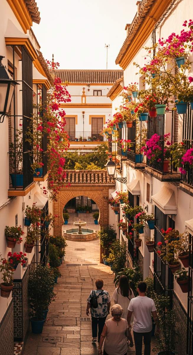 a photo illustrating 4. stroll through barrio santa cruz in Seville