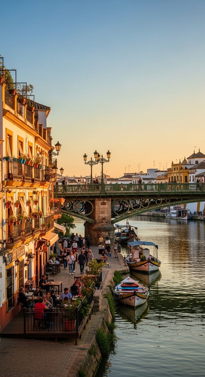 a photo illustrating 8. explore triana neighborhood in Seville