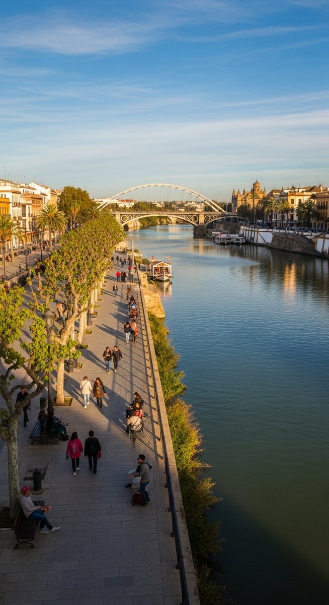 a photo illustrating 9. walk along the guadalquivir river in Seville
