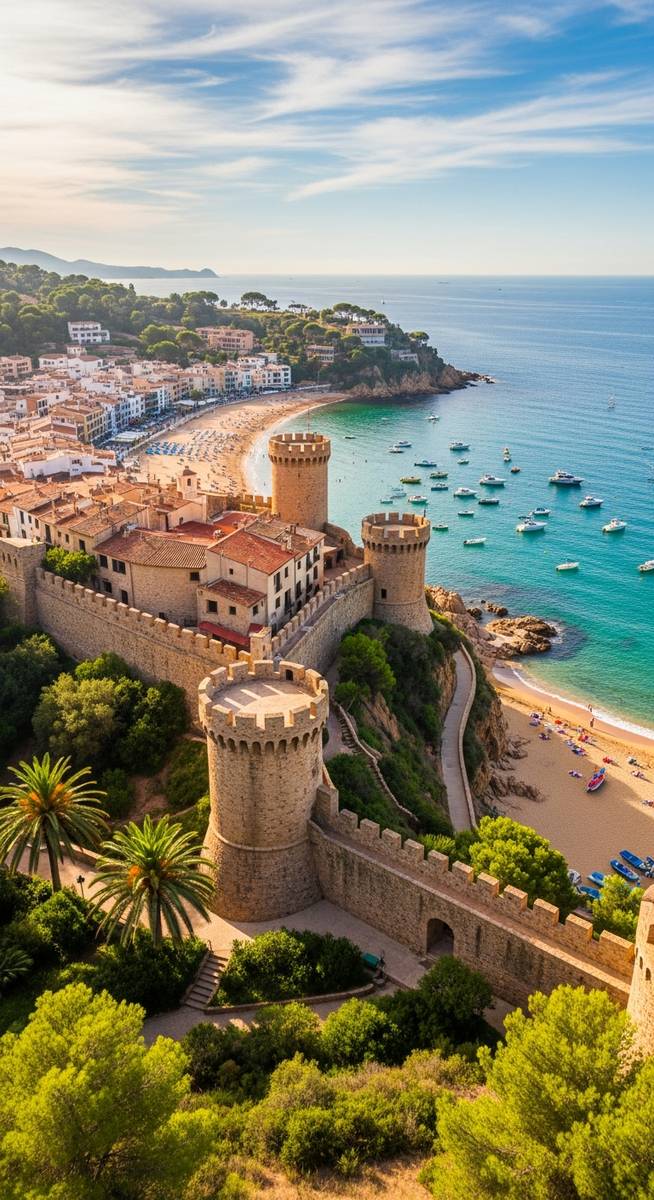 a photo illustrating 7. tossa de mar in Barcelona