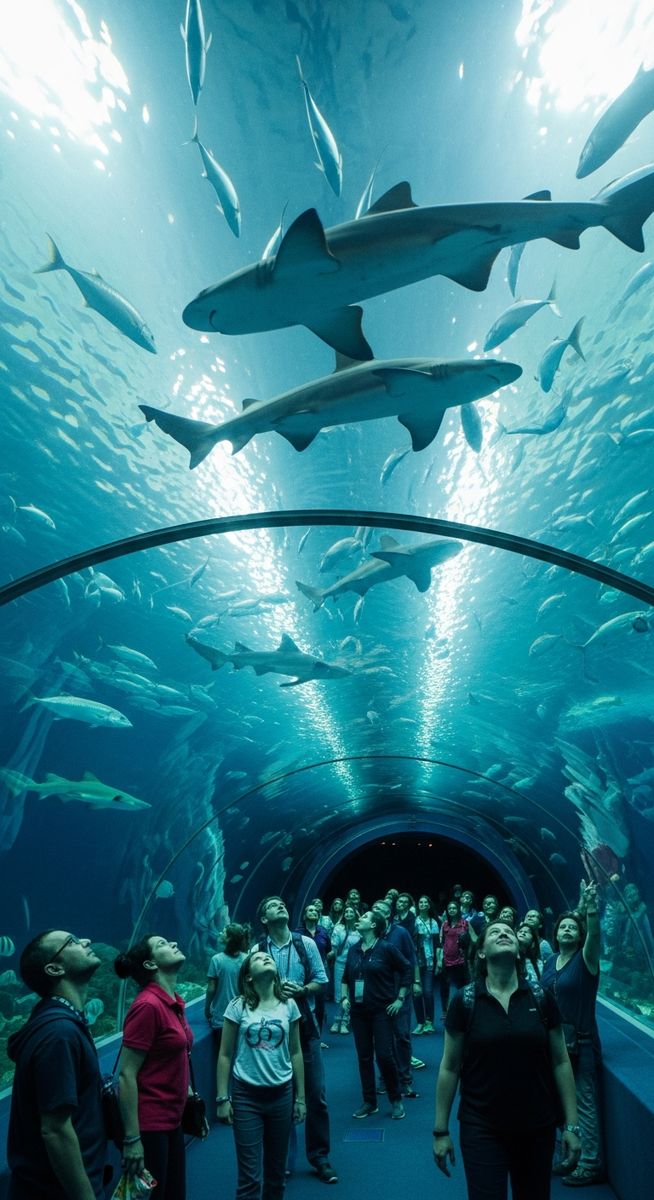 a travel photo from valencia aquarium oceanografic
