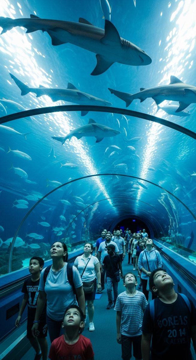 a travel photo from valencia aquarium oceanografic