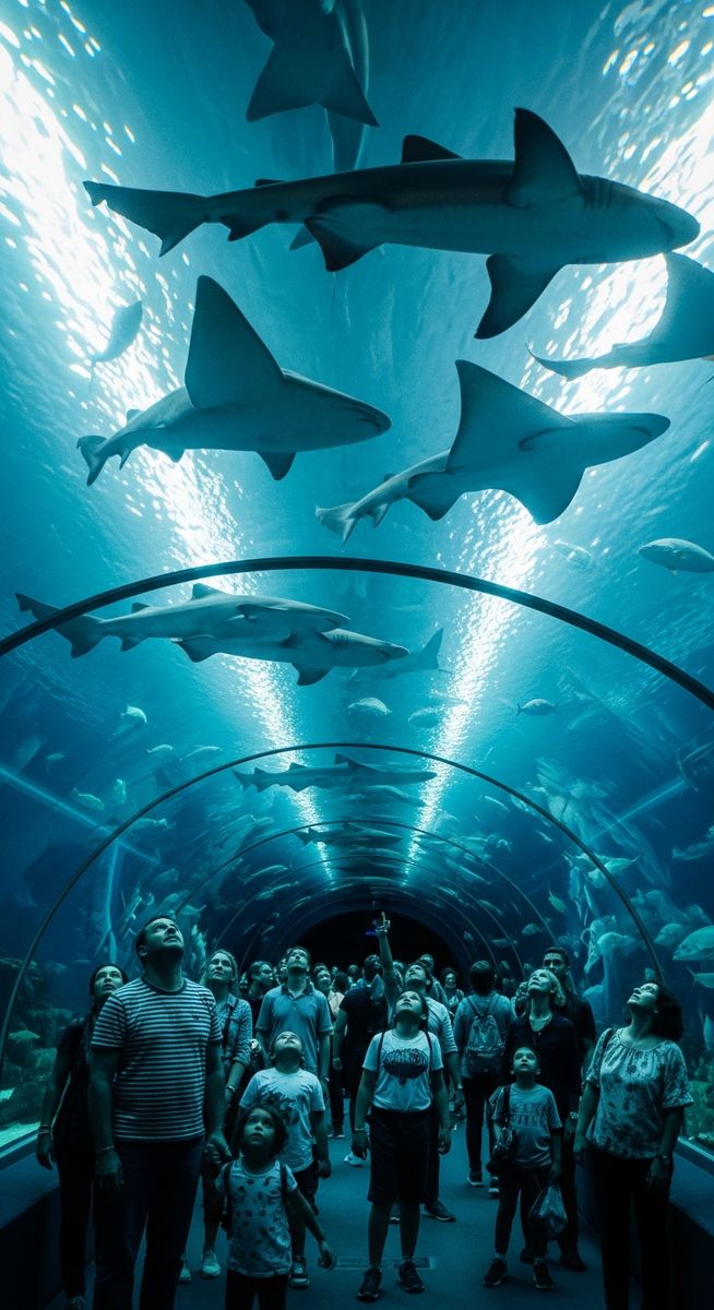 a travel photo from valencia aquarium oceanografic