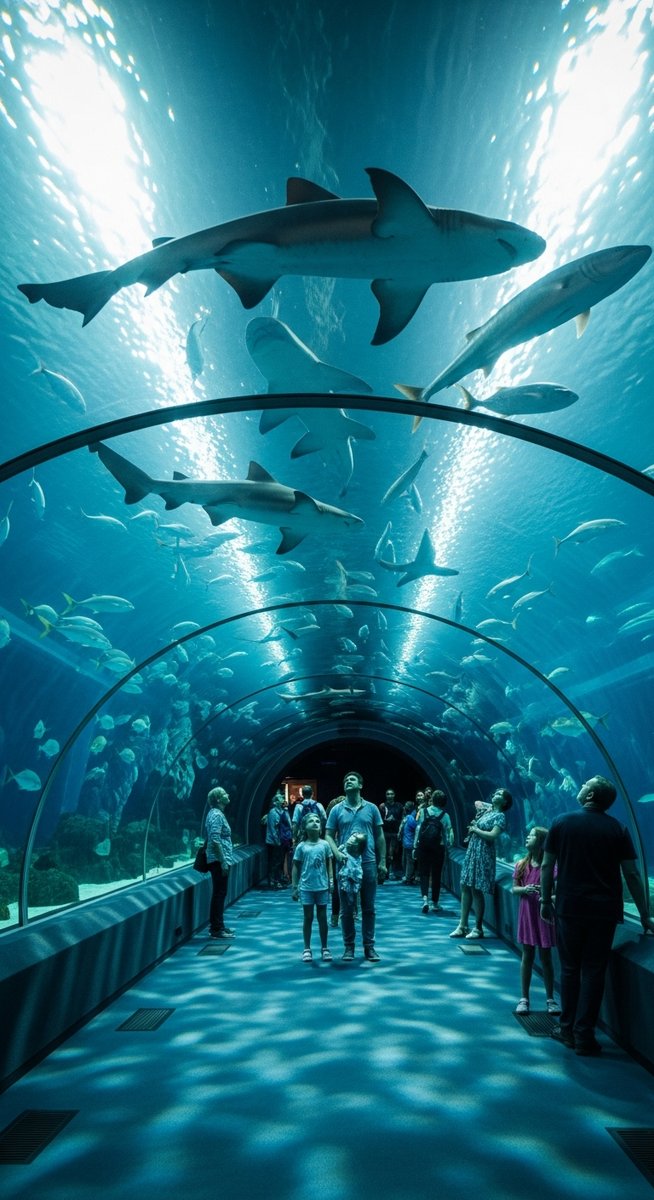 a travel photo from valencia aquarium oceanografic