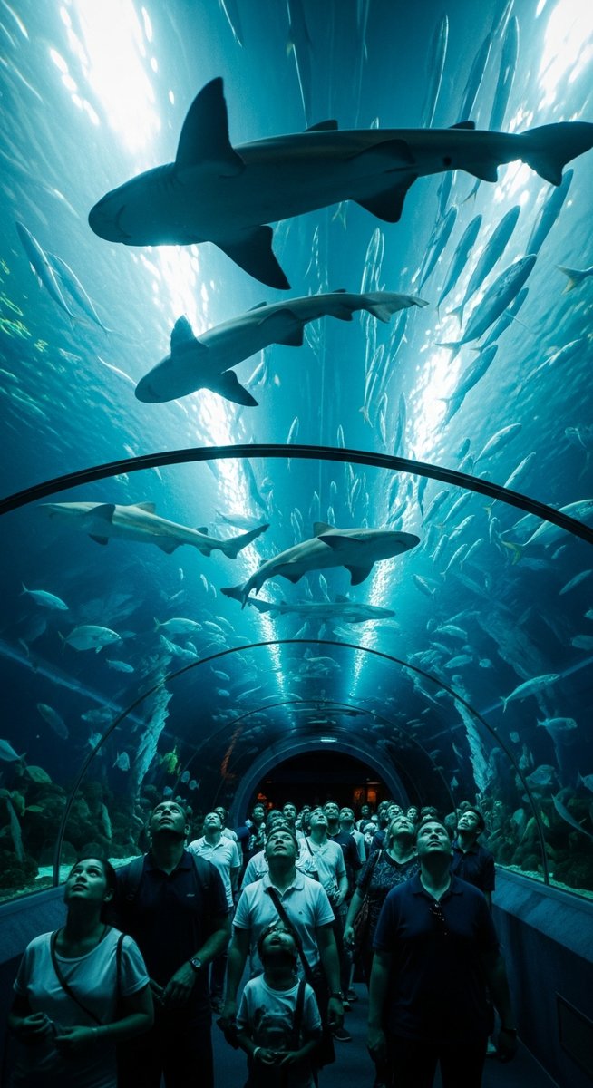 a travel photo from valencia aquarium oceanografic