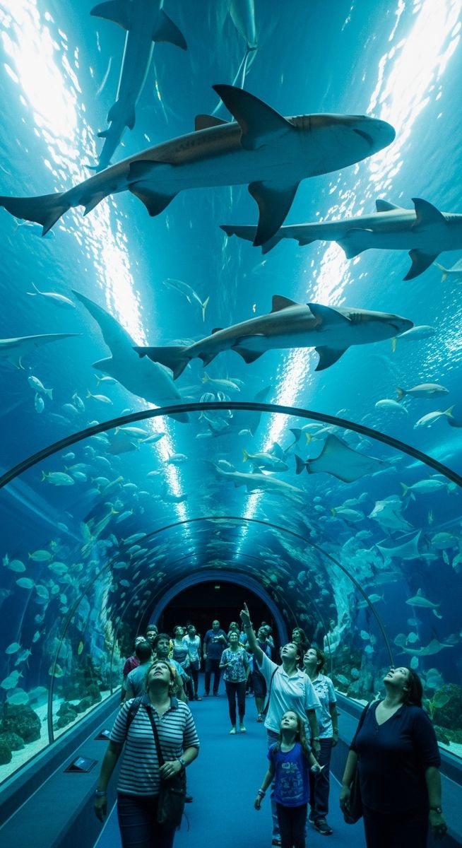a travel photo from valencia aquarium oceanografic