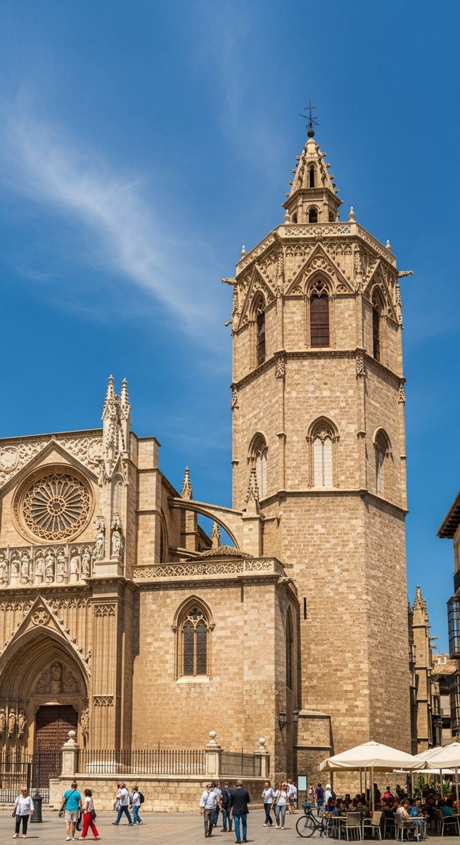 a travel photo from valencia cathedral