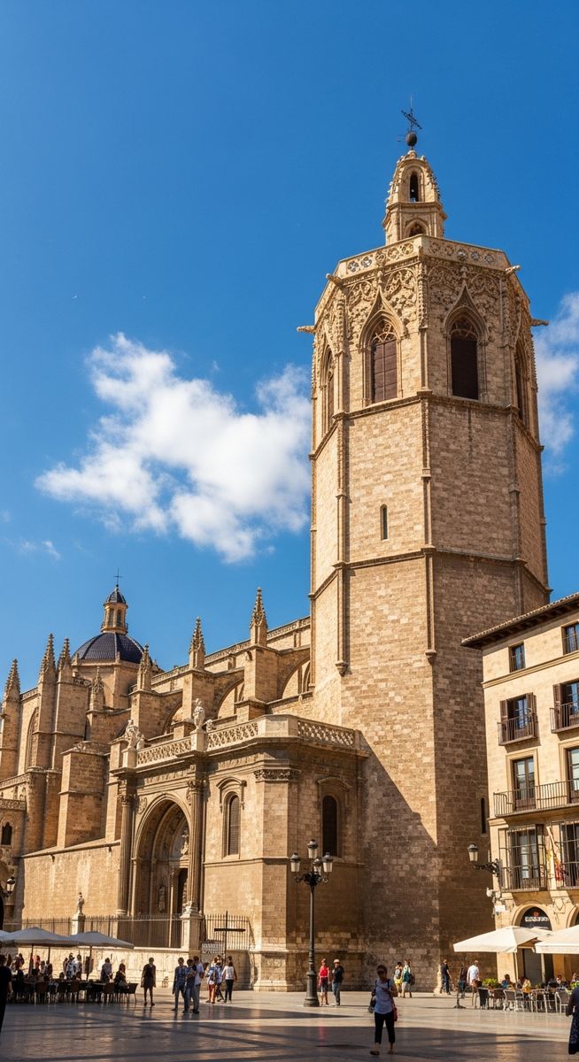 a travel photo from valencia cathedral