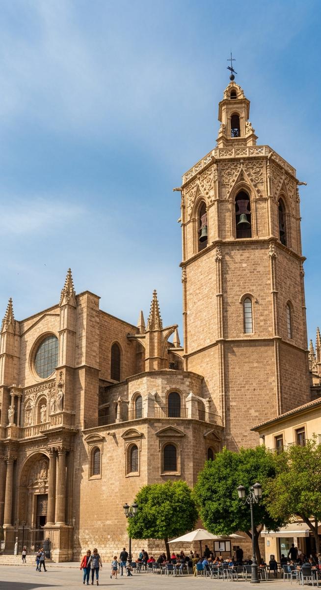 a travel photo from valencia cathedral