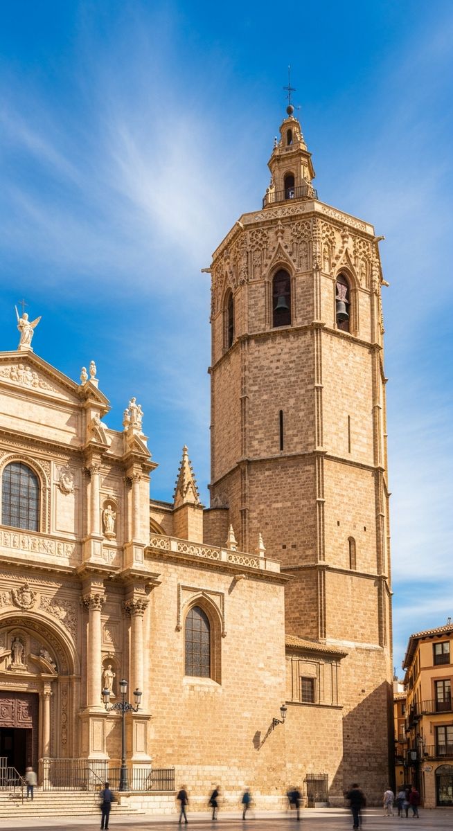 a travel photo from valencia cathedral