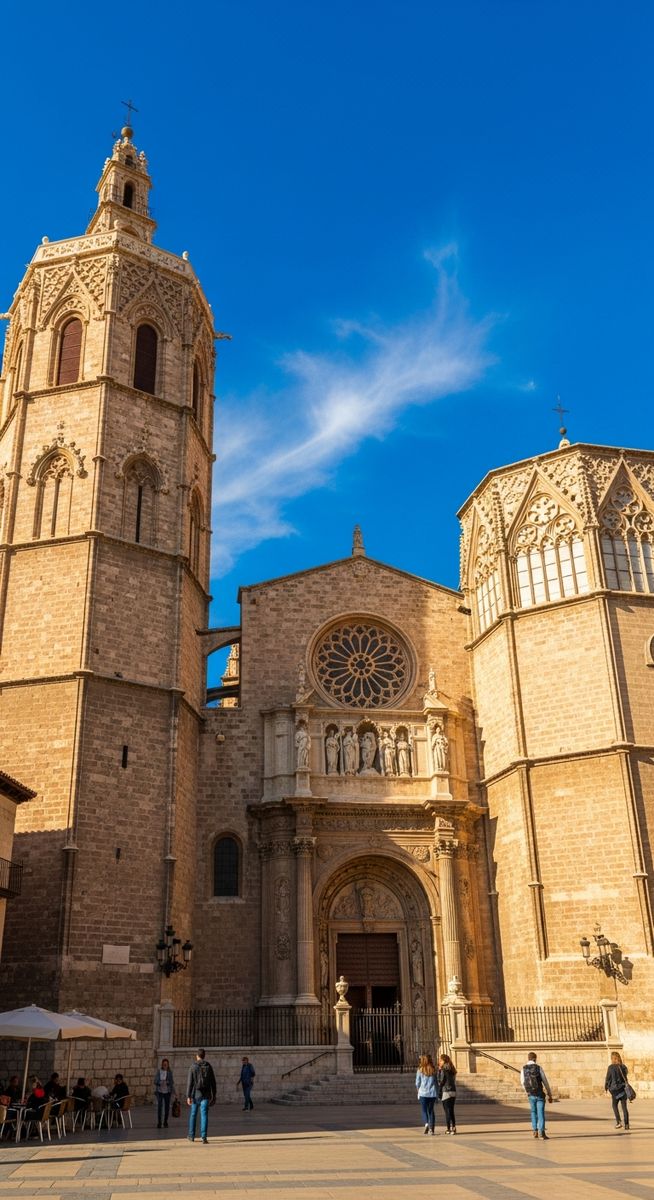 a travel photo from valencia cathedral
