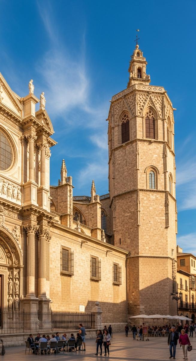 a travel photo from valencia cathedral