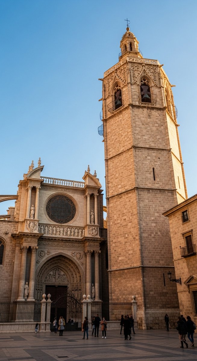 a travel photo from valencia cathedral